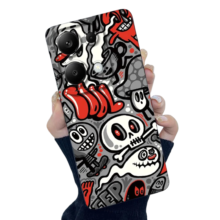 Kawaii Graffiti Style Xiaomi Phone Case Kawaii Graffiti Style Xiaomi Phone Case