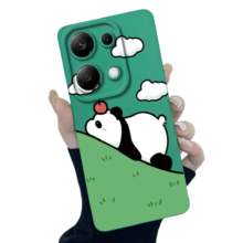 Kawaii Cartoon Panda Phone Case For Xiaomi Kawaii Cartoon Panda Phone Case For Xiaomi