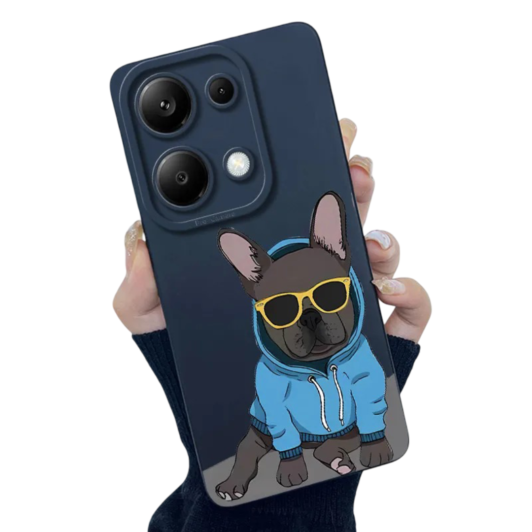 Kawaii Pug Bulldog Phone Case For Xiaomi
