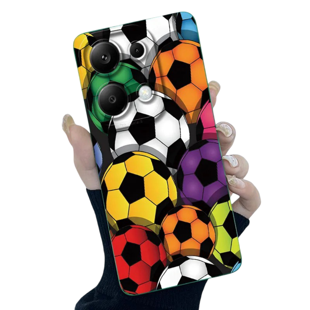 Kawaii Football Phone Case For Xiaomi