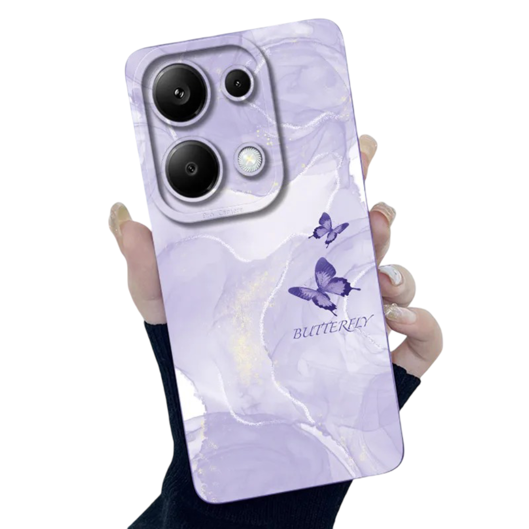 Kawaii Butterfly Phone Case For Xiaomi