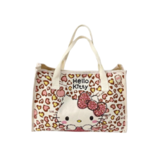 Cartoon Kawaii Hello Kitty Water Resistant Tote Bag Cartoon Kawaii Hello Kitty Water Resistant Tote Bag