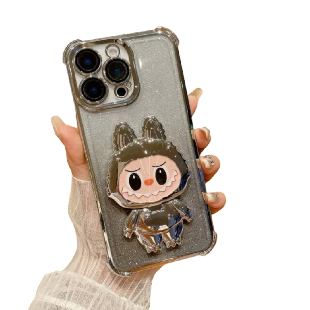 Kawaii Labubu 3D Toffee Phone Case For Samsung
