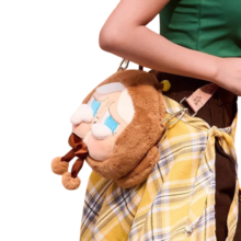 24cm Crybaby Crying Again Series Kawaii Canvas Crossbody Bag 24cm Crybaby Crying Again Series Kawaii Canvas Crossbody Bag