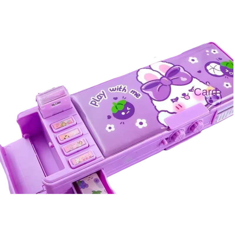 Kawaii Rabbit Anime Pencil Box