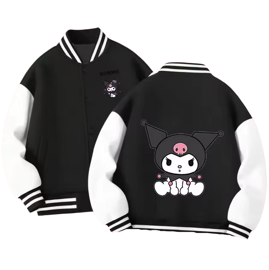 Kawaii Kuromi Anime Jacket For Kid Kawaii Kuromi Anime Jacket For Kid