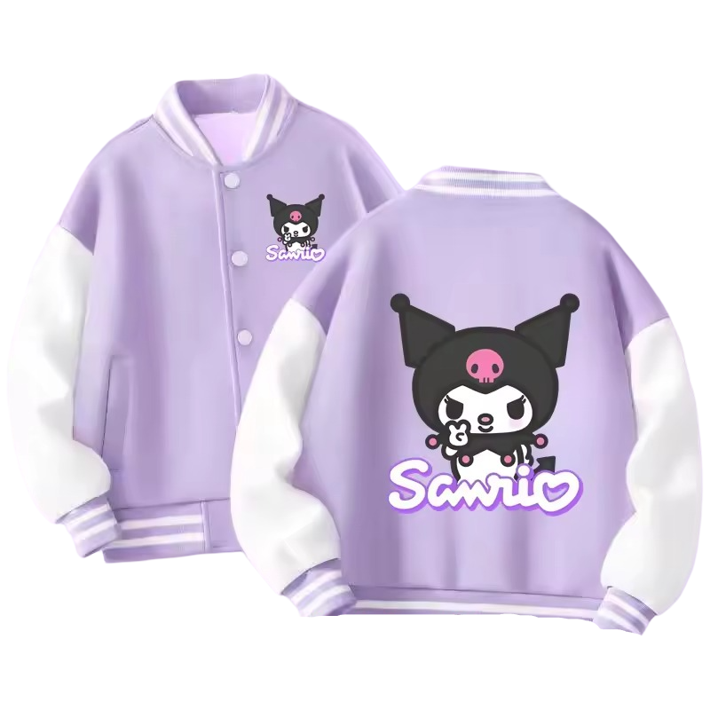 Kawaii Kuromi Jacket For Kid Kawaii Kuromi Jacket For Kid