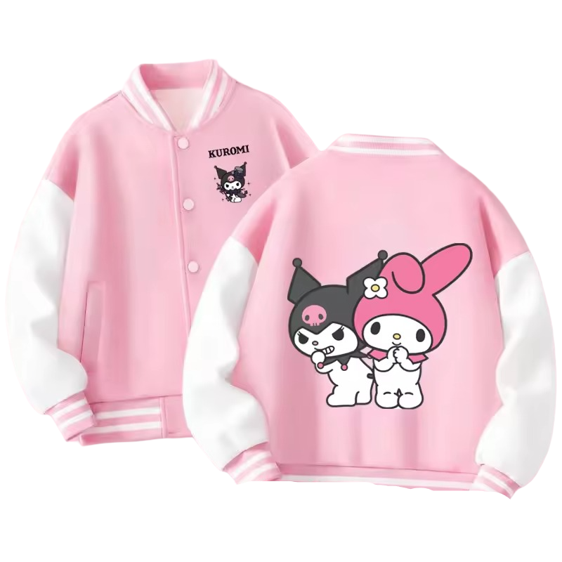 Kawaii My Melody And Kuromi Jacket For Kid Kawaii My Melody And Kuromi Jacket For Kid
