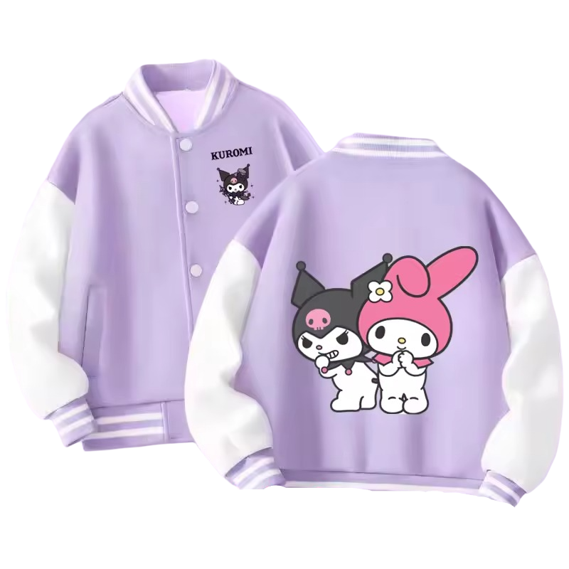 Kawaii My Melody And Kuromi Jacket For Kid Kawaii My Melody And Kuromi Jacket For Kid