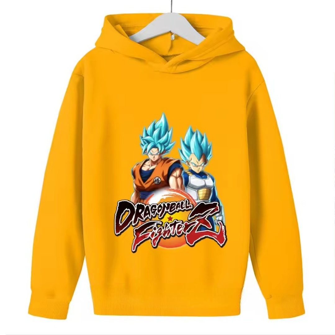 Kawaii Anime Dragon Ball FighterZ Printed Hoodie