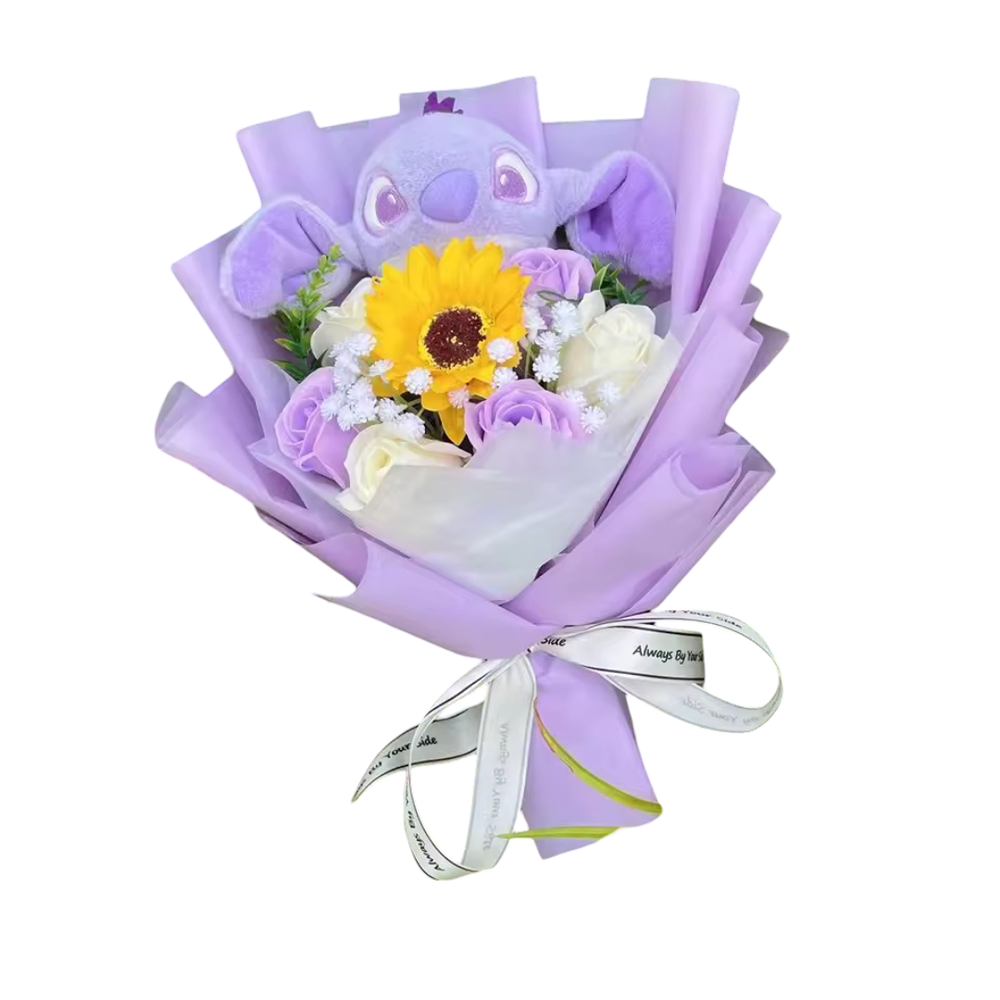 Stitch Kawaii Anime Soft Plush Bouquet