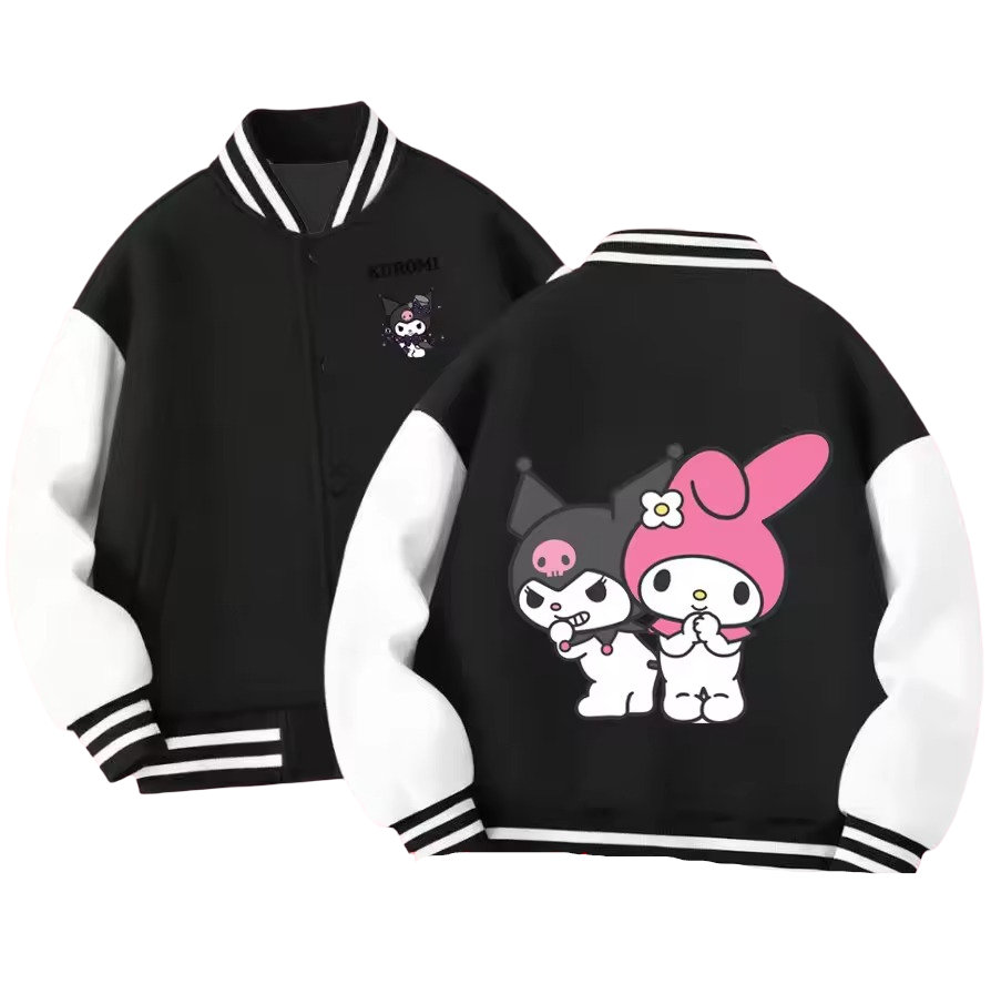 Kawaii My Melody And Kuromi Jacket For Kid Kawaii My Melody And Kuromi Jacket For Kid