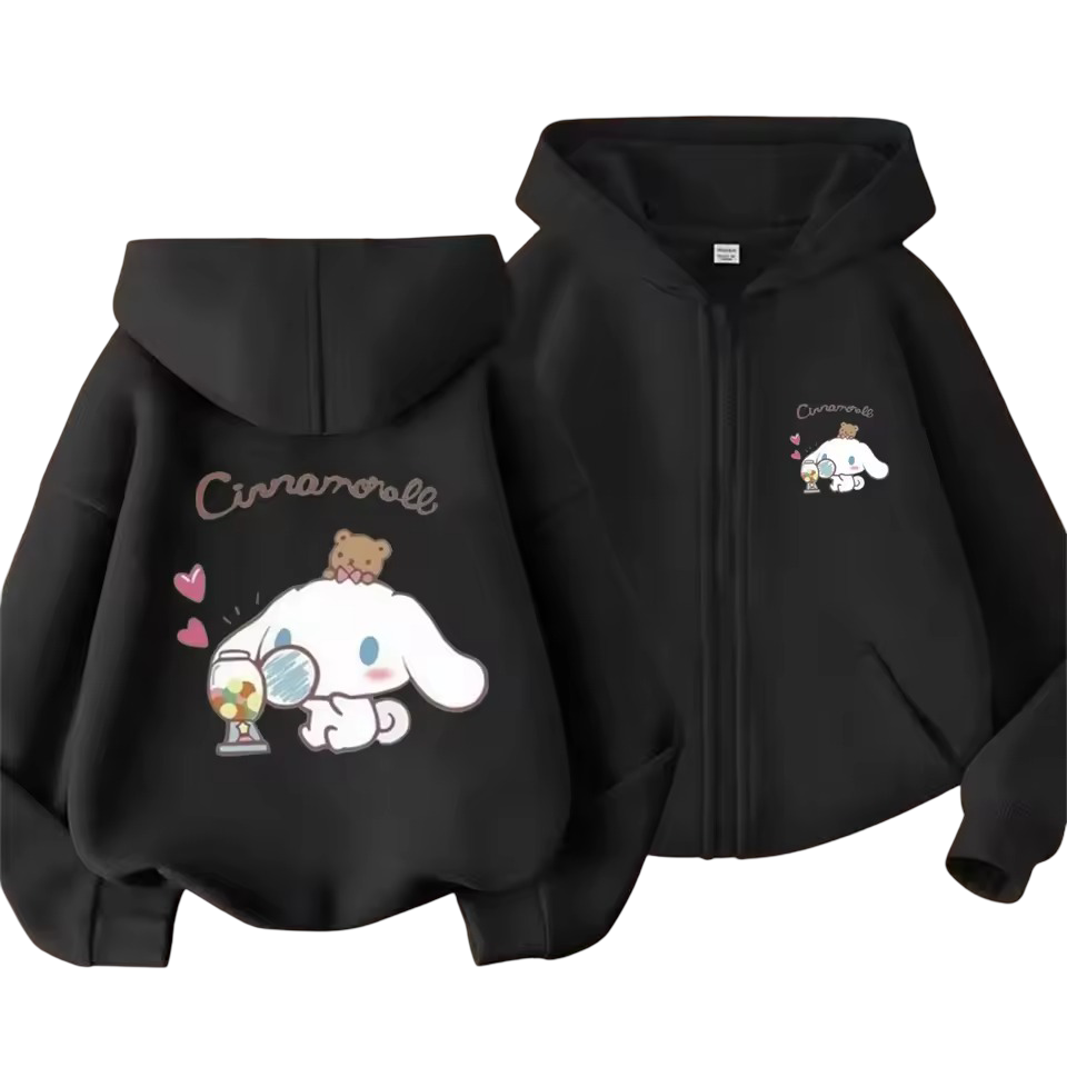 Kawaii Sanrio Cinnamoroll Zipper Hoodie