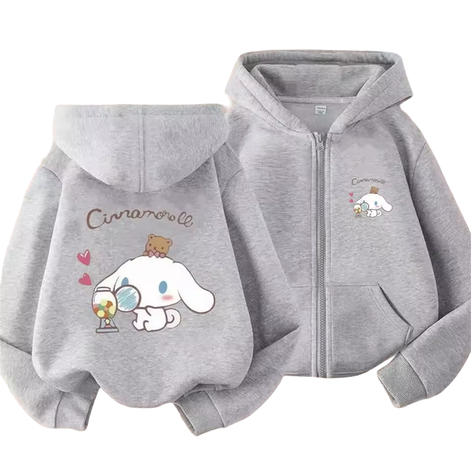 Kawaii Sanrio Cinnamoroll Zipper Hoodie
