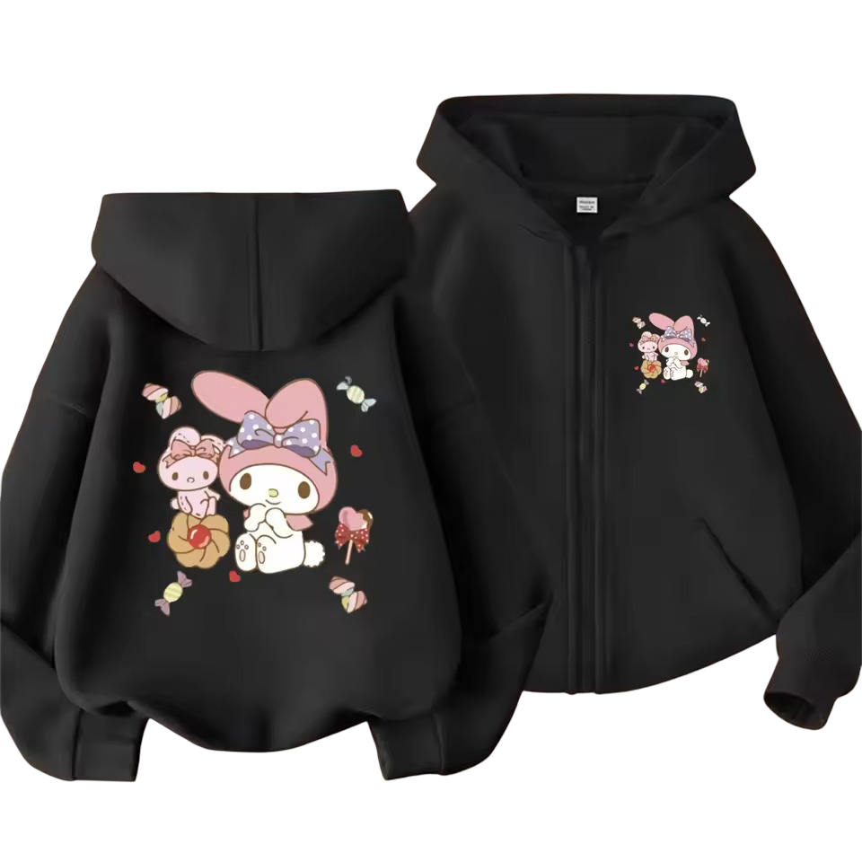Kawaii Sanrio My Melody Zipper Hoodie