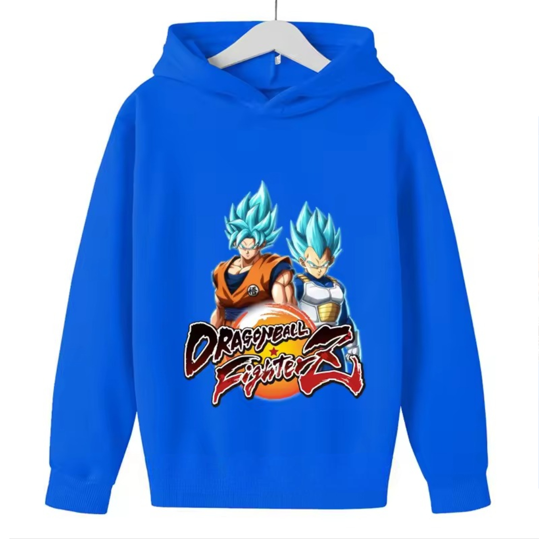 Kawaii Anime Dragon Ball FighterZ Printed Hoodie