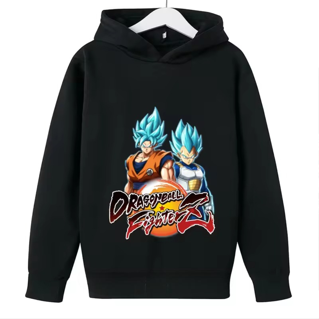 Kawaii Anime Dragon Ball FighterZ Printed Hoodie
