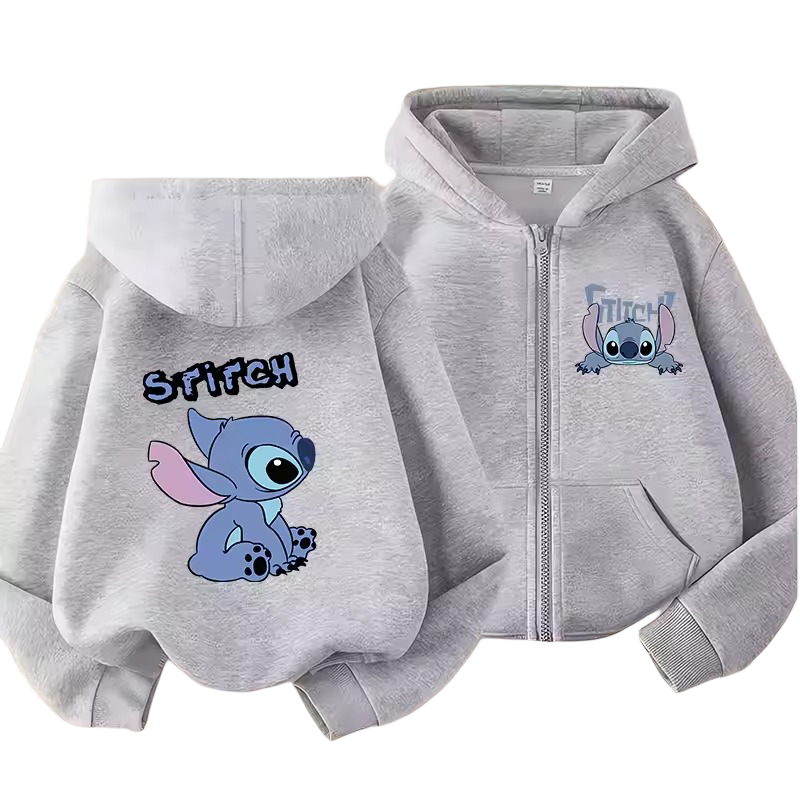 Kawaii Stitch Zipper Hoodie