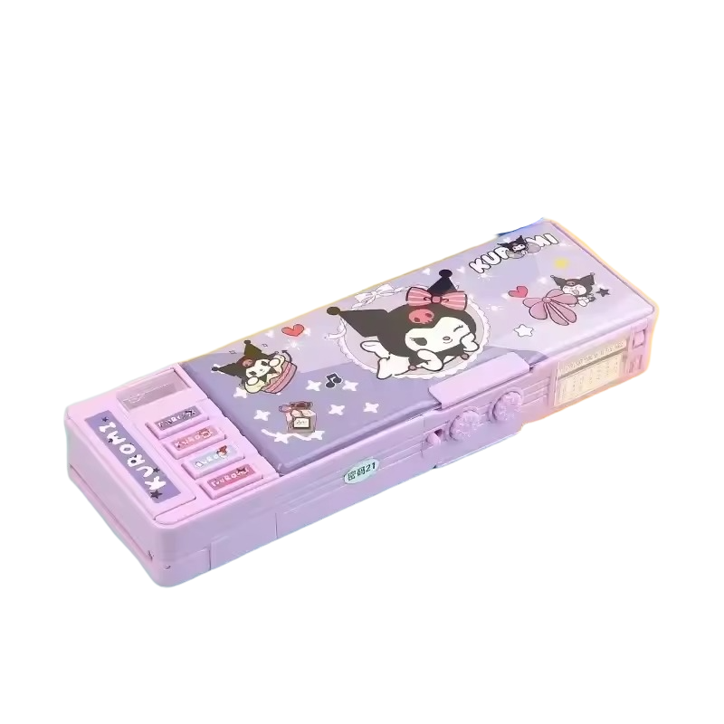 Kawaii Sanrio Kuromi Pencil Box