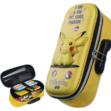 Kawaii Pokemon Pikachu Large Capacity Pencil Case Kawaii Pokemon Pikachu Large Capacity Pencil Case