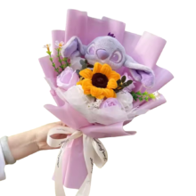 Kawaii Anime Stitch Soft Plush Bouquet Kawaii Anime Stitch Soft Plush Bouquet