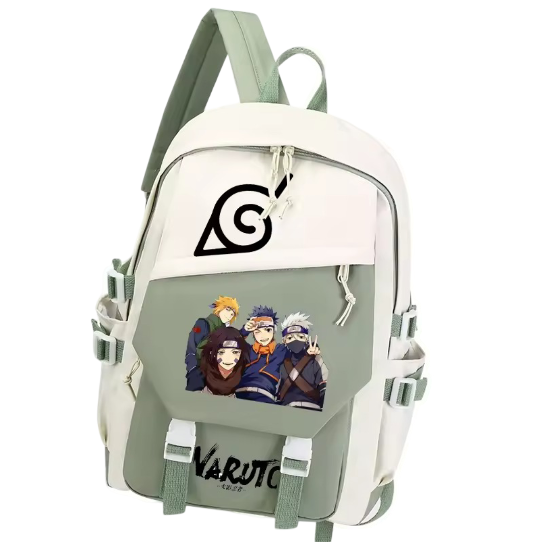 Kawaii Anime Naruto Character Printed Backpack