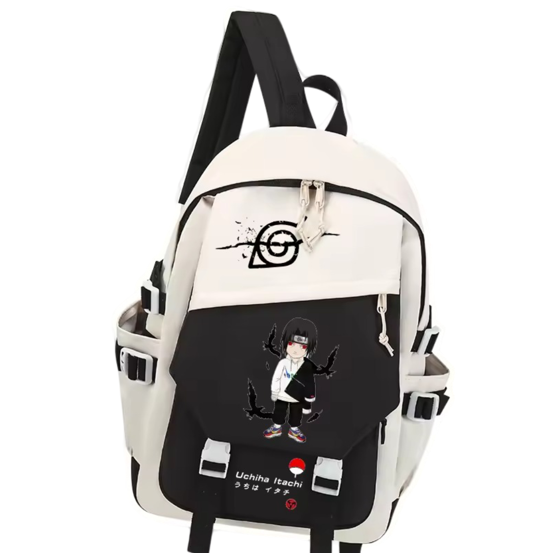 Kawaii Anime Naruto Itachi Uchiha Printed Backpack