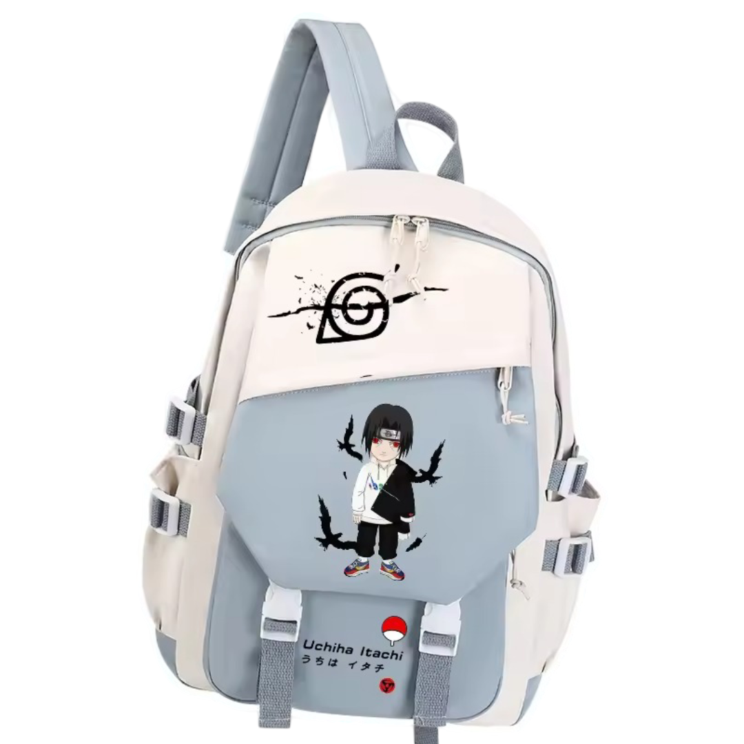 Kawaii Anime Naruto Itachi Uchiha Printed Backpack