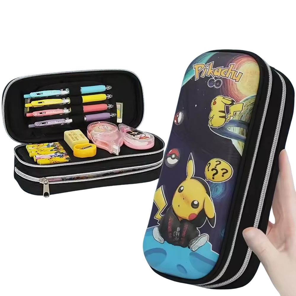Kawaii Pokemon Planet Pikachu Pencil Case