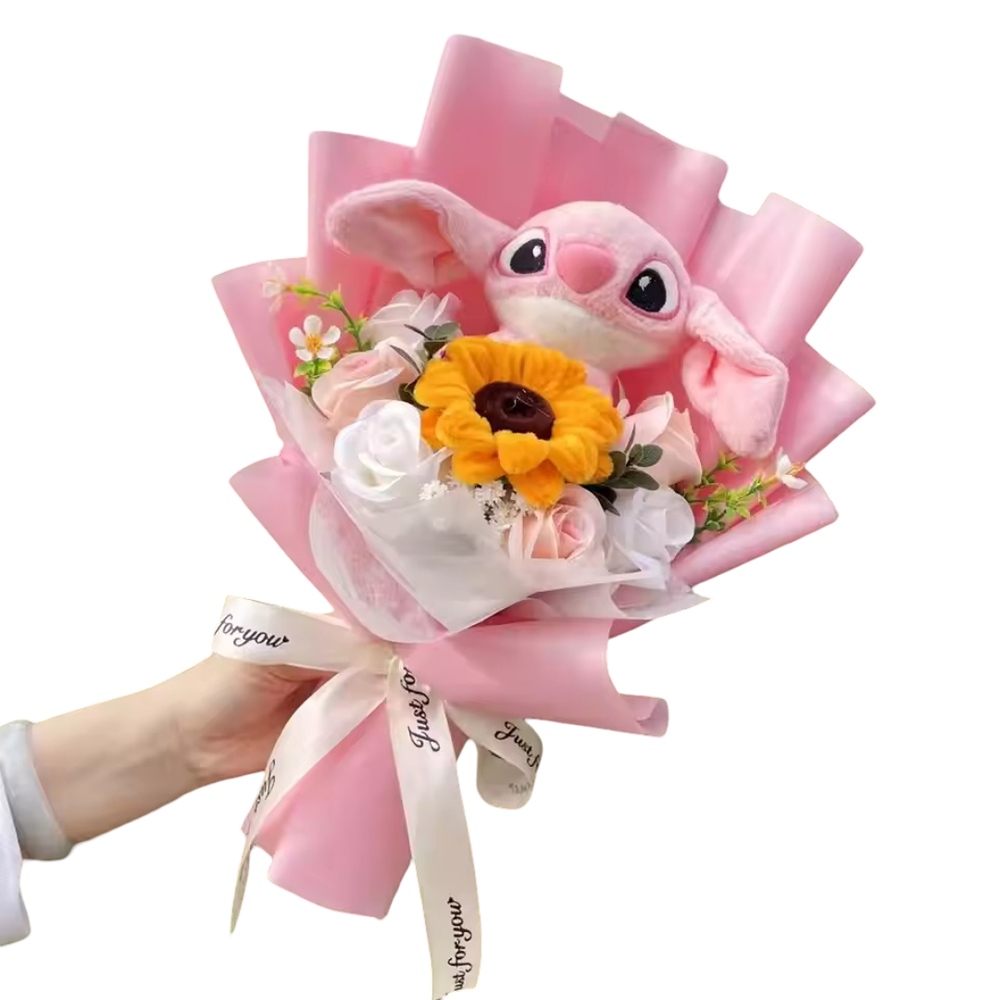 Kawaii Anime Angel Plush Bouquet