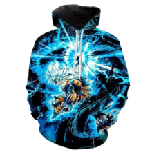 Anime Kawaii Dragon Ball Super: Ultra Instinct Goku 3D Printed Hoodie Anime Kawaii Dragon Ball Super: Ultra Instinct Goku 3D Printed Hoodie