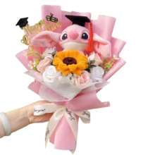 Kawaii Anime Angel Graduation Plush Bouquet Kawaii Anime Angel Graduation Plush Bouquet
