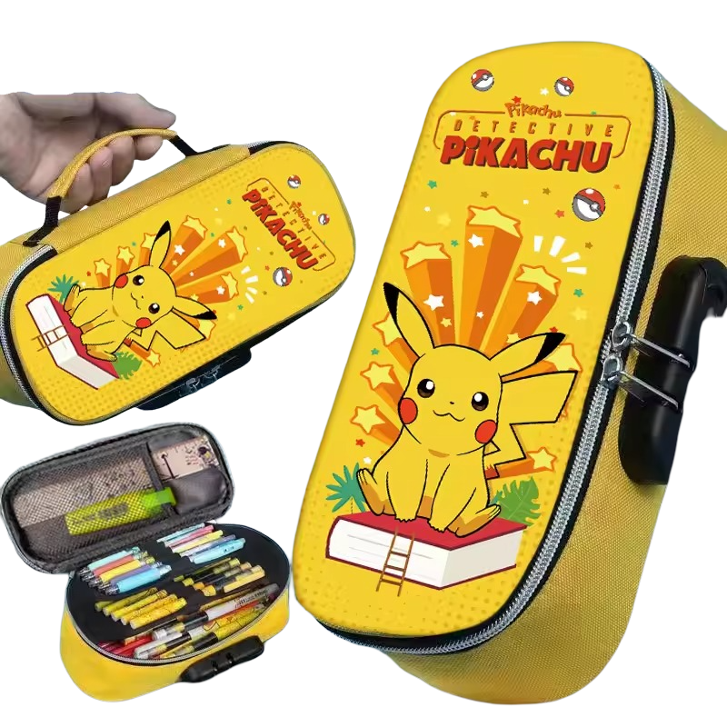 Kawaii Detective Pikachu 3D Pencil Case