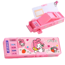 Kawaii Sanrio Melody Multi-functional Automatic Pencil Case Kawaii Sanrio Melody Multi-functional Automatic Pencil Case