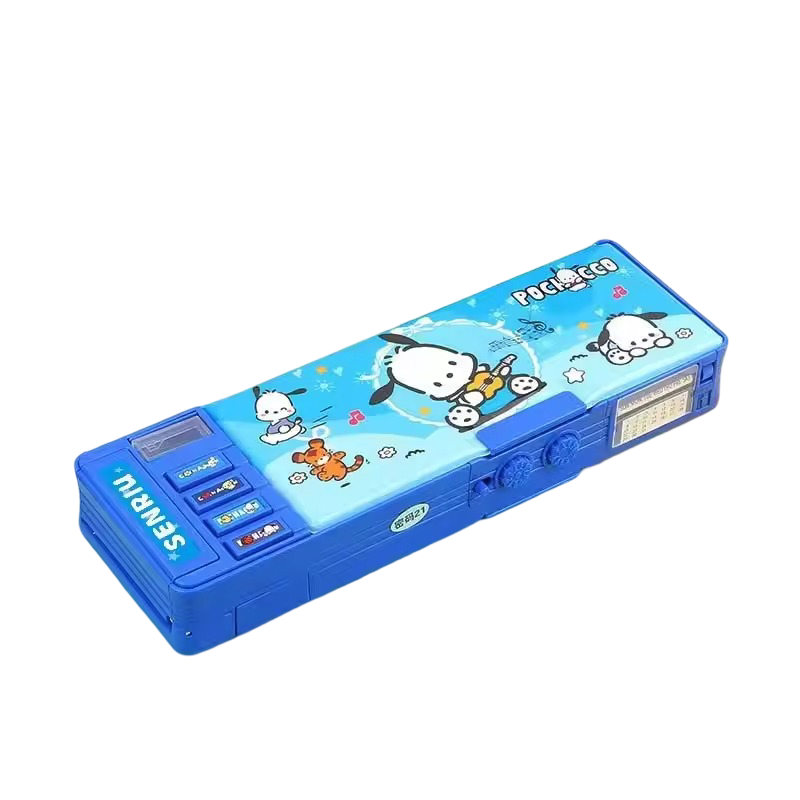 Kawaii Sanrio Pochacco Multi-functional Automatic Pencil Case