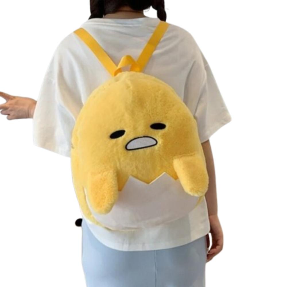 Kawaii Anime Sanrio Gudetama Plush Backpack