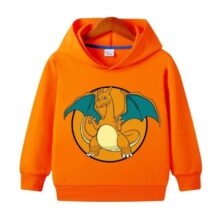 Pokemon Charizard Kawaii Hoodie For Children Pokemon Charizard Kawaii Hoodie For Children