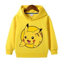 Pokemon Pikachu Kawaii Hoodie For Children Pokemon Pikachu Kawaii Hoodie For Children