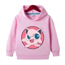 Pokemon Jigglypuff Kawaii Hoodie For Children Pokemon Jigglypuff Kawaii Hoodie For Children