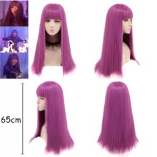 Pink Audrey Descendants 3 – 4 PCS Set Cosplay Costume For Girls – Wig, Scepter, Costume, Crown Pink Audrey Descendants 3 - 4 PCS Set Cosplay Costume For Girls - Wig, Scepter, Costume, Crown