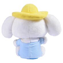 Cartoon Baby Cinnamoroll Kindergarten School Uniform Little Yellow Hat Soft Stuffed Plush Doll Cartoon Baby Cinnamoroll Kindergarten School Uniform Little Yellow Hat Soft Stuffed Plush Doll