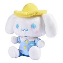 Cartoon Baby Cinnamoroll Kindergarten School Uniform Little Yellow Hat Soft Stuffed Plush Doll Cartoon Baby Cinnamoroll Kindergarten School Uniform Little Yellow Hat Soft Stuffed Plush Doll