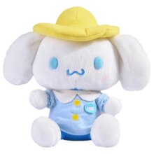 Cartoon Baby Cinnamoroll Kindergarten School Uniform Little Yellow Hat Soft Stuffed Plush Doll Cartoon Baby Cinnamoroll Kindergarten School Uniform Little Yellow Hat Soft Stuffed Plush Doll