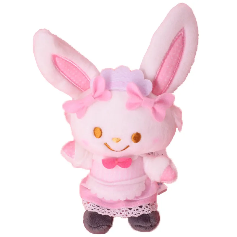 Rabbit My Melody Melo Kuromi Hello Kitty Cartoon Soft Stuffed Dolls Keychain