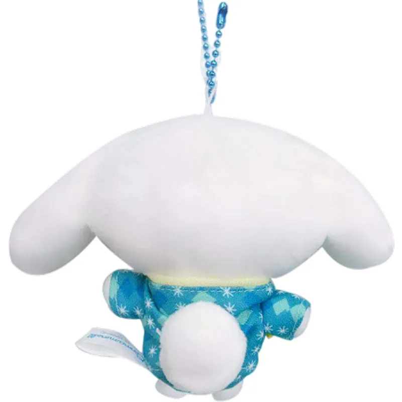 Cartoon Hello Kitty Cinnamoroll My Melody Charmmykitty Pompom Purin Kuromi Soft Stuffed Keychain Dolls