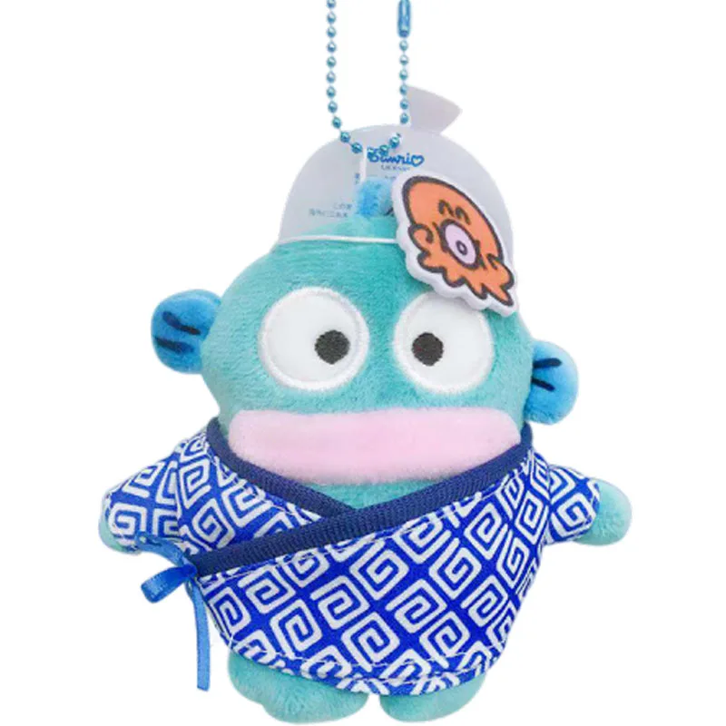 Cartoon Hello Kitty Cinnamoroll My Melody Charmmykitty Pompom Purin Kuromi Soft Stuffed Keychain Dolls