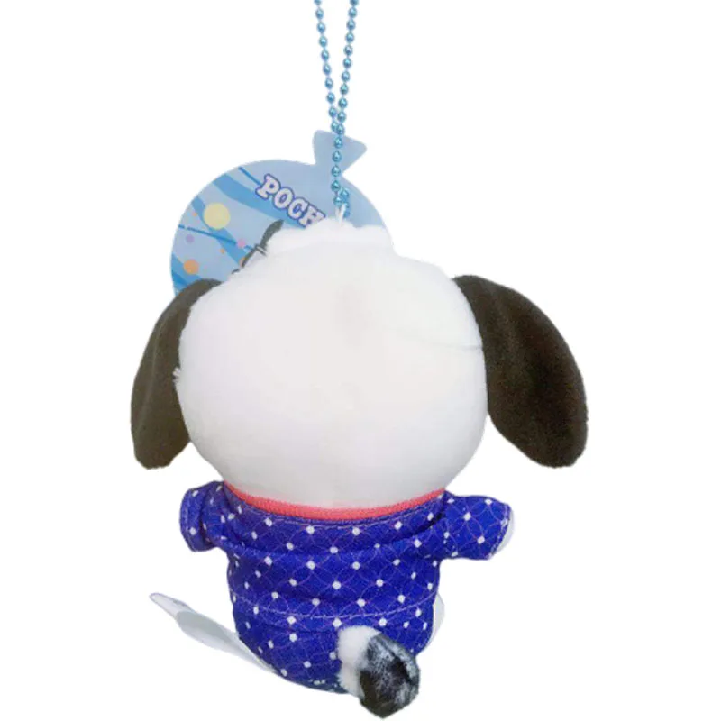 Cartoon Hello Kitty Cinnamoroll My Melody Charmmykitty Pompom Purin Kuromi Soft Stuffed Keychain Dolls