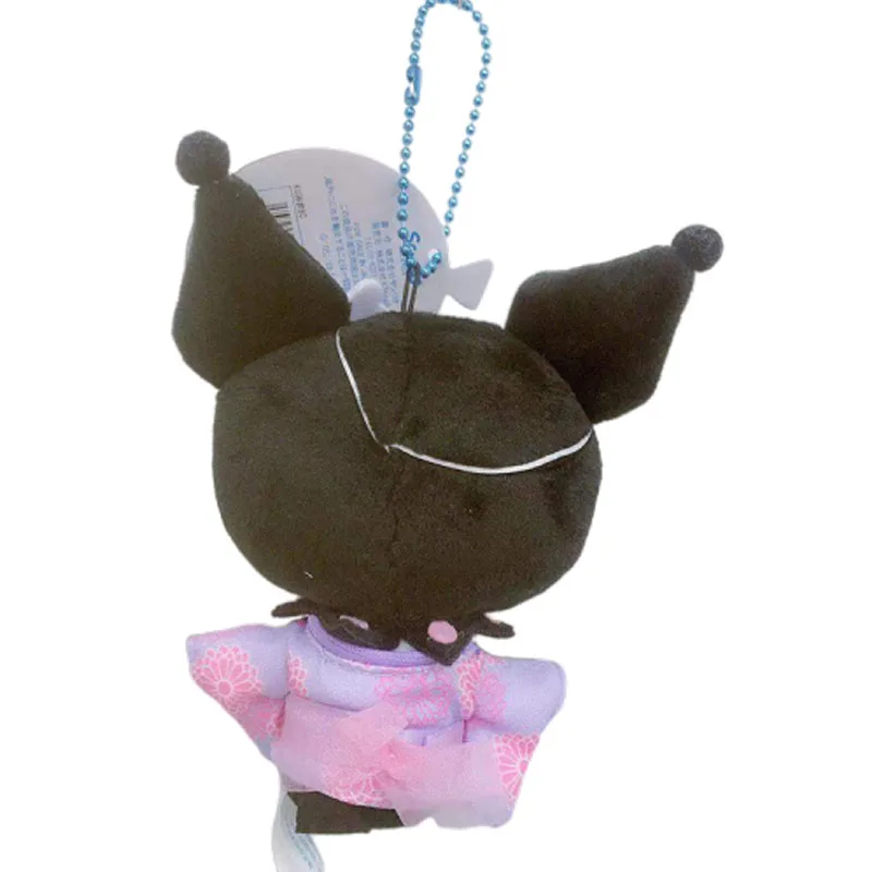 Cartoon Hello Kitty Cinnamoroll My Melody Charmmykitty Pompom Purin Kuromi Soft Stuffed Keychain Dolls