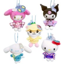Cartoon Hello Kitty Cinnamoroll My Melody Charmmykitty Pompom Purin Kuromi Soft Stuffed Keychain Dolls Cartoon Hello Kitty Cinnamoroll My Melody Charmmykitty Pompom Purin Kuromi Soft Stuffed Keychain Dolls