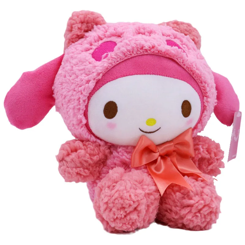 Anime Panda Bear Kuromi My Melody Cinnamorol Soft Stuffed Doll